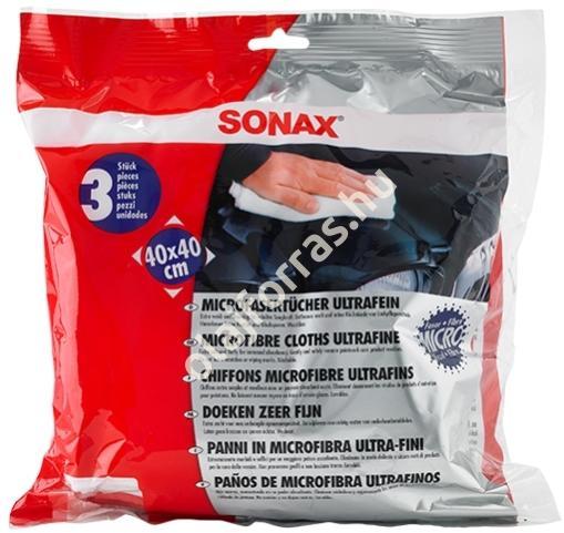 Vásárlás: SONAX Mikroszálas törlőkendő 40x40cm 3 db Autóápolás árak  összehasonlítása, Mikroszálas törlőkendő 40 x 40 cm 3 db boltok