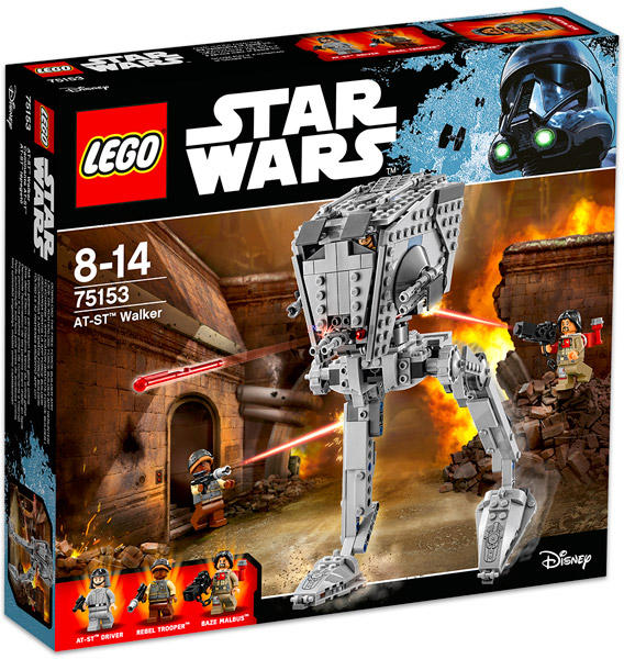 Vásárlás: LEGO Star Wars - AT-ST lépegető (75153) LEGO árak  összehasonlítása, Star Wars AT ST lépegető 75153 boltok
