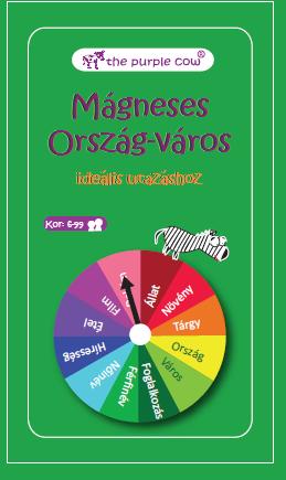 Ország-város - mágneses