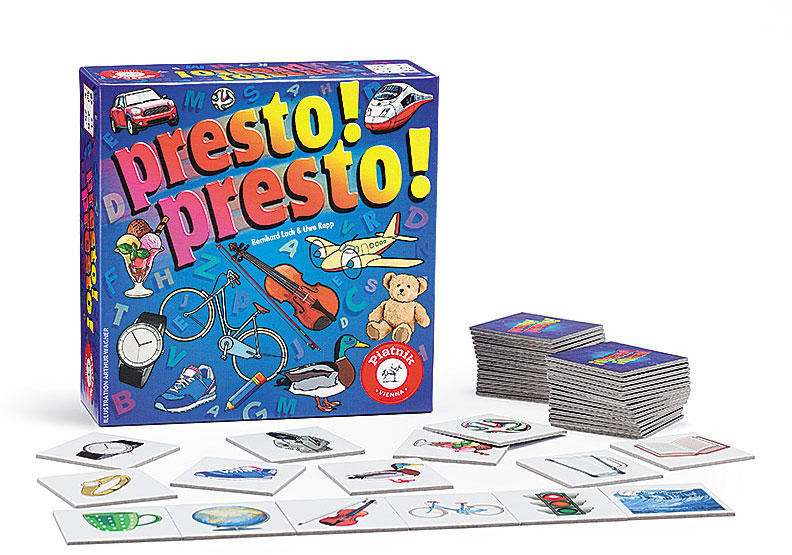 Vásárlás: Piatnik Presto! Presto! - Egy gyors szójáték (658099) Társasjáték  árak összehasonlítása, Presto Presto Egy gyors szójáték 658099 boltok