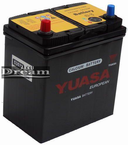 YUASA 35Ah 300A left+ (53522) vásárlás, Autó akkumulátor bolt árak, akciók,  autóakku árösszehasonlító