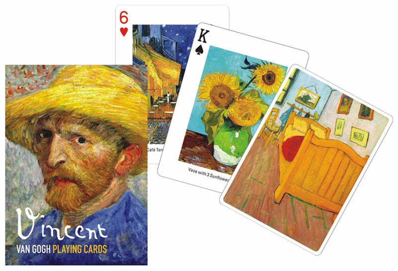 Vincent van Gogh römikártya 1*55 lapos (164910)