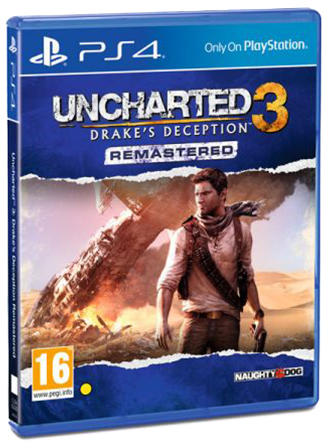Jogo Uncharted 3: Drake's Deception Remastered - PS4 em