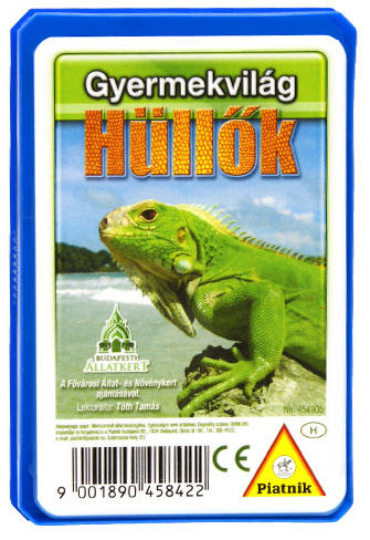 Hüllők kártya (454905)