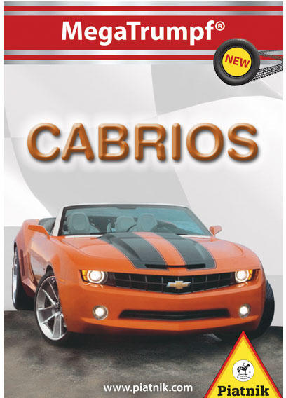 Cabrio autók kvartett kártya (423611)