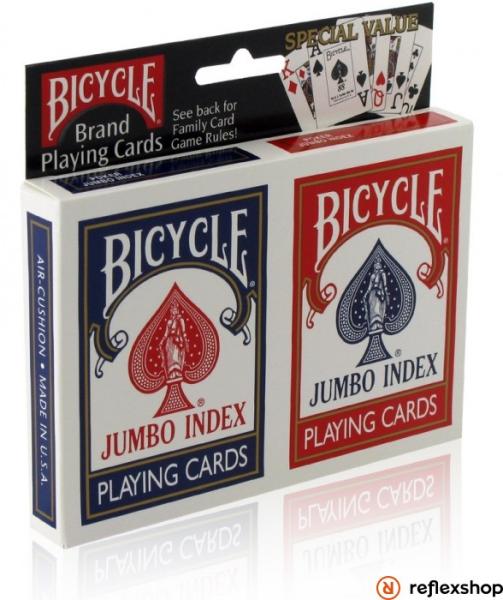 Vásárlás: The United States Playing Card Company Bicycle Rider Back Jumbo  indexes pókerkártya, dupla Kártya árak összehasonlítása, Bicycle Rider Back  Jumbo indexes pókerkártya dupla boltok