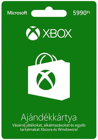 Microsoft Xbox Live Card 5990 HUF játék konzol kiegészítő vásárlás, olcsó Microsoft  Xbox Live Card 5990 HUF konzol kiegészítő árak, akciók