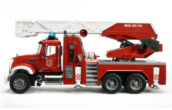 Mack létrás tűzoltóautó 59cm (02821)