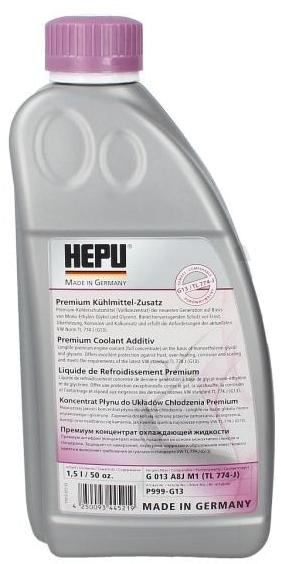 Hepu антифриз подделка