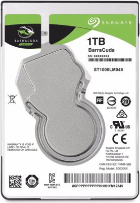 Seagate BarraCuda 2.5 1TB 5400rpm 128MB SATA3 (ST1000LM048) (Hard