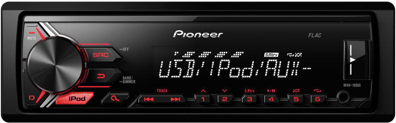 Pioneer MVH-190UI Player auto Preturi Pioneer MVH-190UI magazine