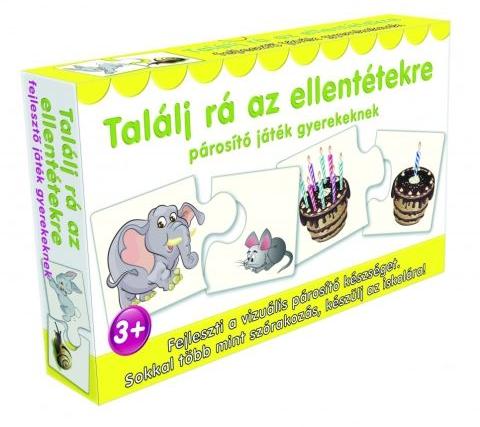 Találj rá az ellentétekre - párosító játék