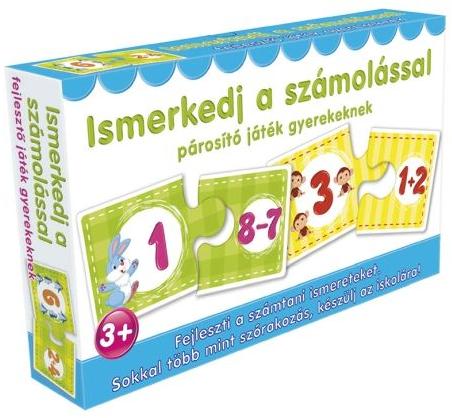Ismerkedj a számolással - párosító játék