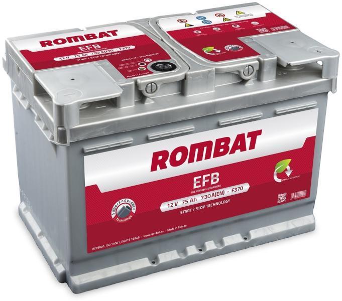 ROMBAT EFB Start-Stop 75Ah 730A (Acumulator - Preturi