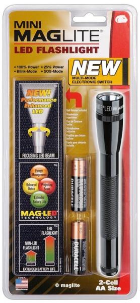 Maglite Фенер Maglite Mini LED черен (SP22017F) Фенерчета Цени, оферти и  мнения, списък с магазини, евтино Maglite Фенер Maglite Mini LED черен  (SP22017F)