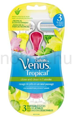 Vásárlás: Gillette Venus Tropical eldobható borotva 3 db - notino Eldobható  borotva árak összehasonlítása, Gillette Venus Tropical eldobható borotva 3  db notino boltok