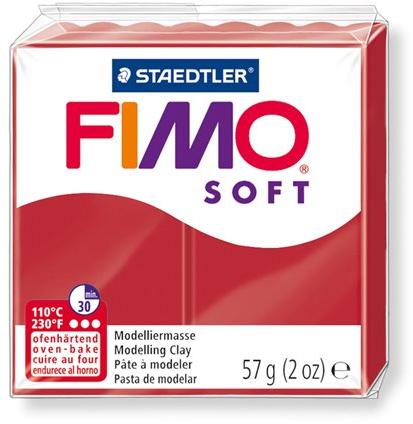 Soft égethető gyurma - karácsonyi piros 57 g (FM80202P)