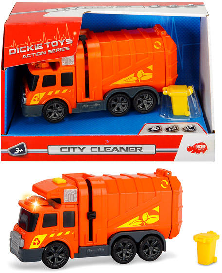 Vásárlás: Dickie Toys Action Series - mini kukásautó 15cm (203302000)  Játékautó és jármű árak összehasonlítása, Action Series mini kukásautó 15  cm 203302000 boltok