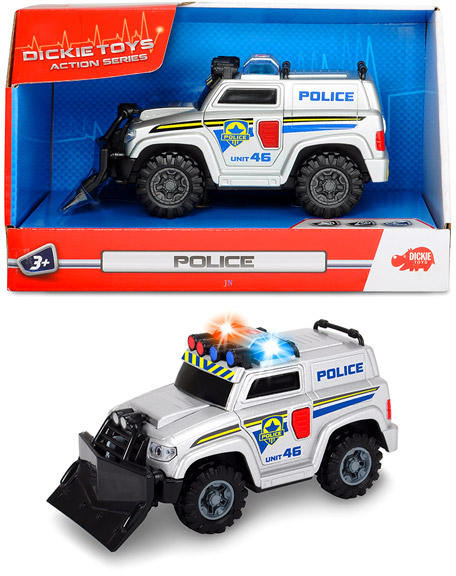Vásárlás: Dickie Toys Action Series - mini rendőrautó 15cm (203302001)  Játékautó és jármű árak összehasonlítása, Action Series mini rendőrautó 15  cm 203302001 boltok