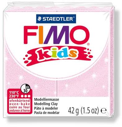 Kids égethető gyurma - gyöngyház világos rózsaszín 42 g (FM8030206)