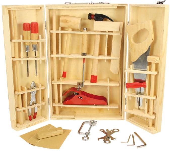 Vásárlás: Bigjigs Toys Asztalos készlet fa szerszámokkal (BJ410) Játék  barkács készlet árak összehasonlítása, Asztalos készlet fa szerszámokkal BJ  410 boltok