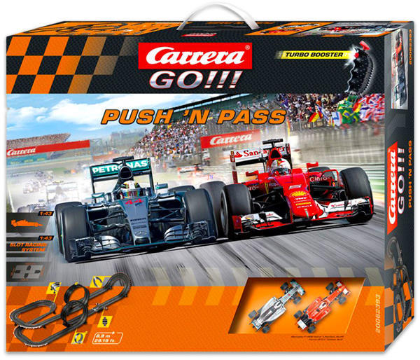 Vásárlás: Carrera GO!!! Push N pass távirányítós autópálya szett (62393)  Játék autópálya árak összehasonlítása, GO Push N pass távirányítós autópálya  szett 62393 boltok
