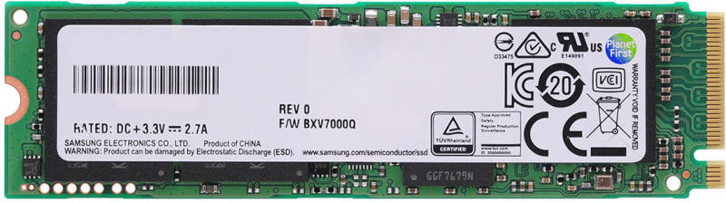 Samsung PM961 256GB PCIe M.2 MZVLW256HEHP-00000 (Solid State Drive SSD  intern) - Preturi