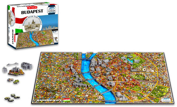 4D City Puzzle - Budapest (GK2008)