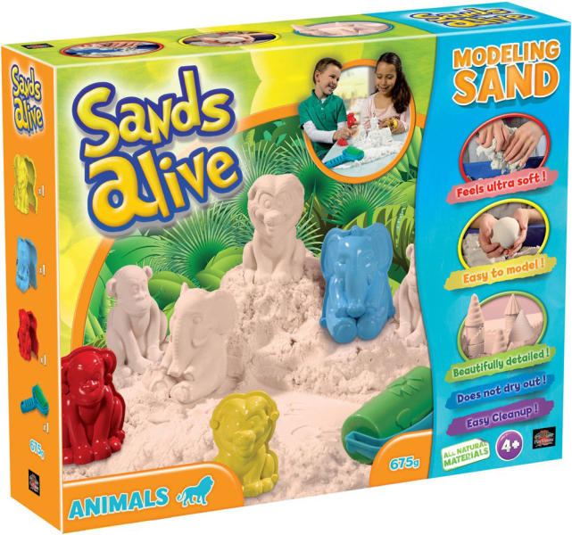 Vásárlás: Sands Alive! Állatok homokgyurma szett 675 g Gyurma, agyag árak  összehasonlítása, Állatokhomokgyurmaszett675g boltok