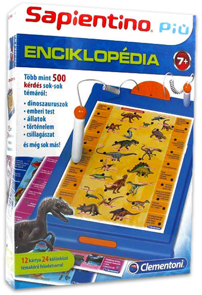 Vásárlás: Clementoni Sapientino - Enciklopédia oktató játék (új kiadás)  (64044) Tudományos és ismeretterjesztő játék árak összehasonlítása,  Sapientino Enciklopédia oktató játék új kiadás 64044 boltok