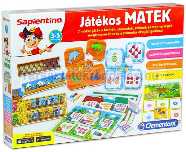 Vásárlás: Clementoni Sapientino - Játékos matek oktató játék (64043)  Készségfejlesztő játék gyerekeknek árak összehasonlítása, Sapientino Játékos  matek oktató játék 64043 boltok