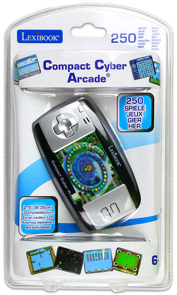 Lexibook Compact Cyber Arcade JL2375B vásárolj már 0 Ft-tól