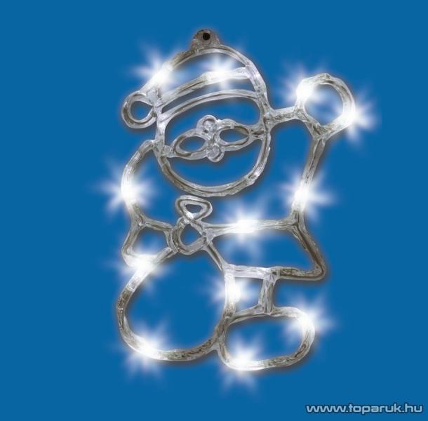 Home LED-es akril Mikulás ablakdísz (KID 702)