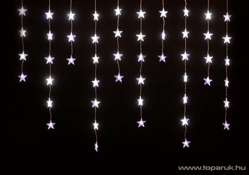 Vásárlás: Somogyi Elektronic Home LED-es csillag 135 cm fényfüggöny 50db  (KAF 50L) Karácsonyi dekoráció árak összehasonlítása, Home LED es csillag  135 cm fényfüggöny 50 db KAF 50 L boltok