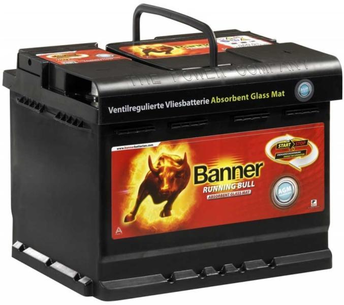 Running Bull AGM 60Ah 640A right+ (560 01)