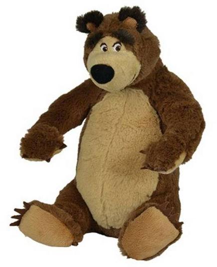 Vásárlás: Simba Toys Mása és a Medve: Medve plüss - 25cm (109301071) Plüss  figura árak összehasonlítása, Mása és a Medve Medve plüss 25 cm 109301071  boltok