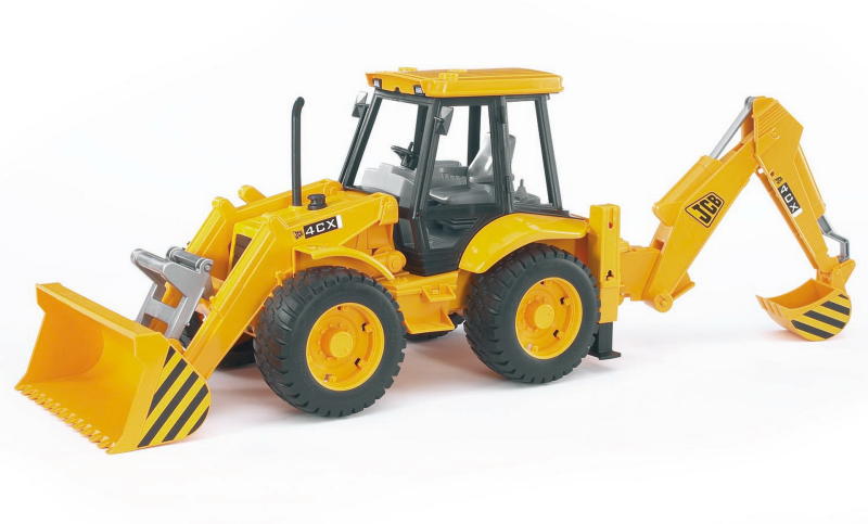 JCB 4CX árokásó tolólappal 52cm (02428)