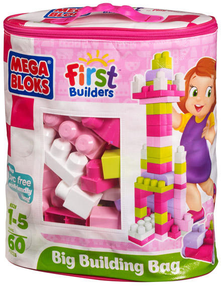 Vásárlás: Mega Bloks Lányos építőkocka táskában - 60db (DCH54) Mega Bloks  árak összehasonlítása, Lányos építőkocka táskában 60 db DCH 54 boltok