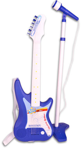 Vásárlás: Bontempi Elektromos gitár állványos mikrofonnal Játékhangszer  árak összehasonlítása, Elektromosgitárállványosmikrofonnal boltok