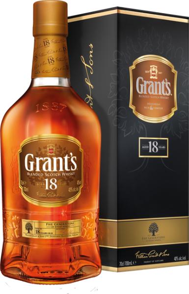 Vásárlás: Grant's 18 Years 0,7 l 40% Whiskey árak összehasonlítása, 18  Years 0 7 l 40 boltok