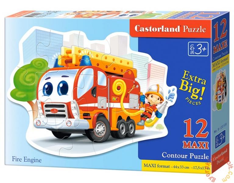 Maxi puzzle - Tűzoltó 12 db-os (B-120109)