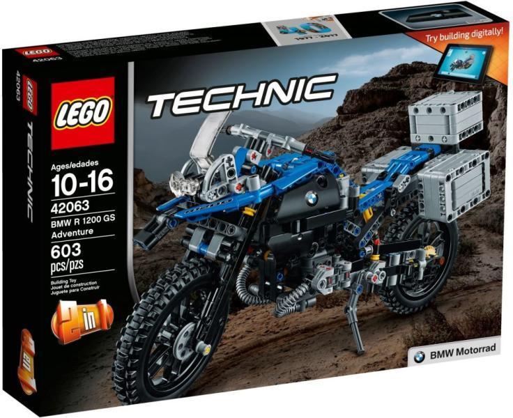 Vásárlás: LEGO® Technic - BMW R 1200 GS Adventure (42063) LEGO árak  összehasonlítása, Technic BMW R 1200 GS Adventure 42063 boltok