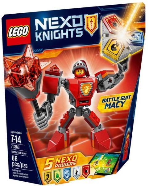 Vásárlás: LEGO® Nexo Knights - Macy harci öltözéke (70363) LEGO árak  összehasonlítása, Nexo Knights Macy harci öltözéke 70363 boltok