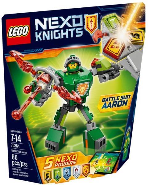 Vásárlás: LEGO® Nexo Knights - Aaron harci öltözéke (70364) LEGO árak  összehasonlítása, Nexo Knights Aaron harci öltözéke 70364 boltok
