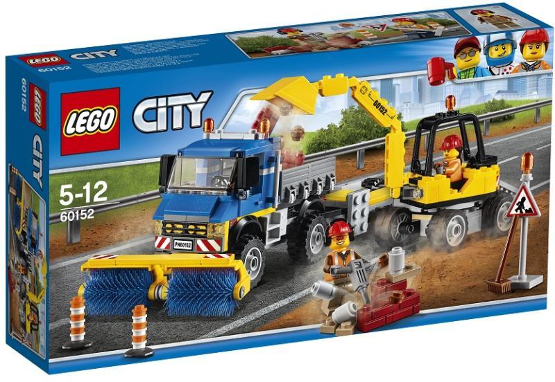 Vásárlás: LEGO® City - Seprőgép és exkavátor (60152) LEGO árak  összehasonlítása, City Seprőgép és exkavátor 60152 boltok
