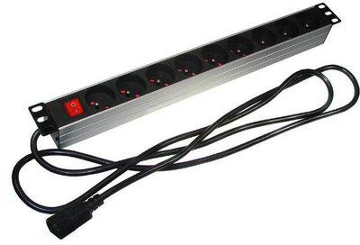 DIGITUS 9 Plug 2 m Switch (A-19-STRIP-4-IMP)