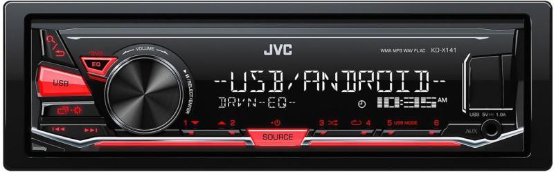 JVC KD-X141 autórádió vásárlás, olcsó JVC KD-X141 autórádió árak, akciók
