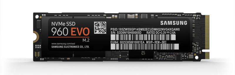 Vásárlás: Samsung 960 EVO 250GB M.2 PCIe MZ-V6E250BW Belső SSD meghajtó  árak összehasonlítása, 960 EVO 250 GB M 2 PCIe MZ V 6 E 250 BW boltok