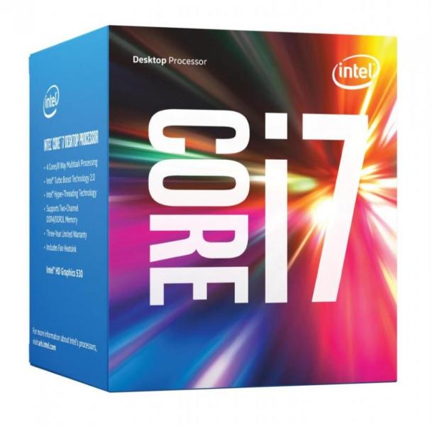 CPU core i7-7700