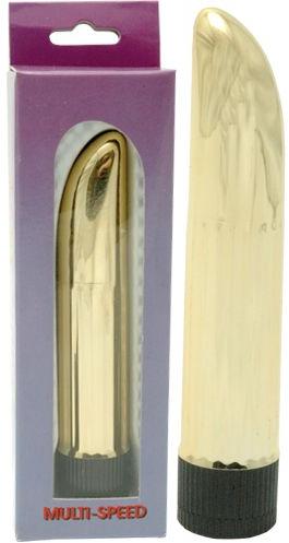 Lady Finger arany rúdvibrátor 13 cm